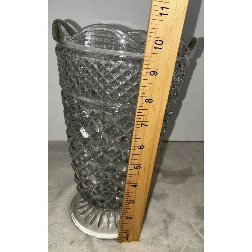Anchor Hocking Vase‎ Wexford Clear 10